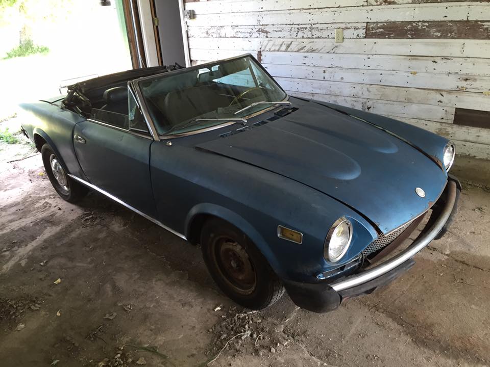 The Blue Spider as I took delivery in July 2016.
